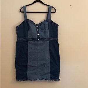 Denim dress